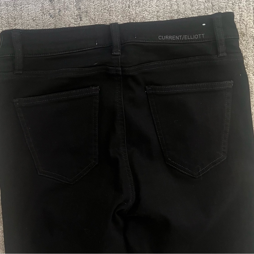 CURRENT/ELLIOTT Women's Black Jeans in Size 26 - Picture 7 of 11
